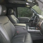 Supertruck interior-back seat