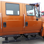 Orange 2015 International Chassis