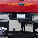 2008 Red and Orange Extreme 4x4