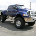 Blue F650 Supertruck Xtreme front exterior front bumper