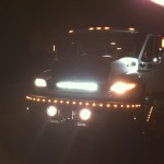 International Six Door Lights at Night