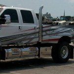 Supertruck side view front bumper