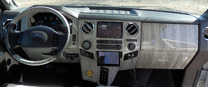 Wood Grain, Carbon Fiber, or Painted Dash Pieces (4 Door)