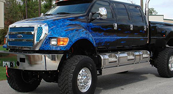 Exterior Color Change-Out Custom Colors (6 Door)